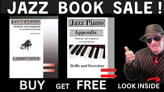 Jazz Piano Book Sale Buy this Book  get Appendix for free140 pages of exercises for piano skills [upl. by Ireg]