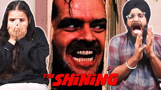 The Shining 1980 made us sht scared FIRSTTIME WATCHING Movie Reaction [upl. by Connie]