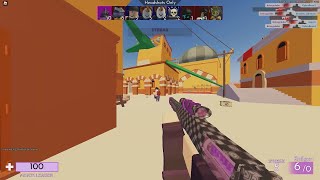 roblox arsenal purple team [upl. by Iyre]