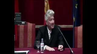 Conferencia de David Lynch en la Universidad Carlos III Madrid versión en español [upl. by Schultz]