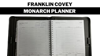 Franklin Covey Monarch Planner  Should you buy it [upl. by Ynohtona]