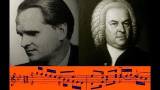 JS Bach  Helmut Walcha 1974 Prelude and Fugue in Bflat major BWV 890 [upl. by Dyun318]