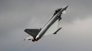 Eurofighter Typhoon  Extreme Demonstration of maneuverability [upl. by Staffan]