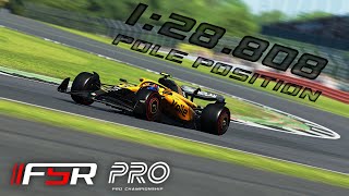 rFactor 2  FSR PRO British Grand Prix  128808  Pole Position how [upl. by Sorgalim]