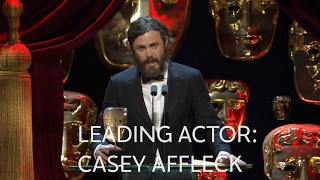 Casey Affleck wins Best Leading Actor BAFTA  The British Academy Film Awards 2017  BBC [upl. by Afital]