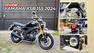 REVIEW YAMAHA XSR 155 2024MOTOR RETRO MODERN UNTUK HARIAN [upl. by Ellett]