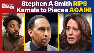 Stephen A Smith RIPS Kamala after EMBARRASSING Interview [upl. by Sandell]