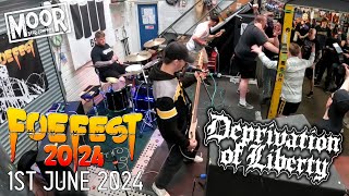 Deprivation of Liberty – 1st June 2024 Multicam Live from FOE Fest at Moor Beer Bristol [upl. by Wang368]