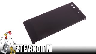 Guía del ZTE Axon M Cambiar pantalla principal [upl. by Ormsby]