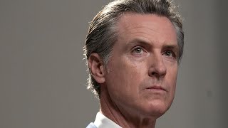 Gov Newsom says Target worker blamed him for retail theft in CA [upl. by Alisan348]