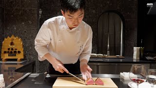 Wagyu Tongue Wagyu Liver Wagyu Sandwich  Teppansousaku in Kyoto Japan [upl. by Atinot]