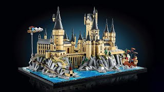 Lego Hogwarts Castle and Grounds Reveal [upl. by Teragramyram]