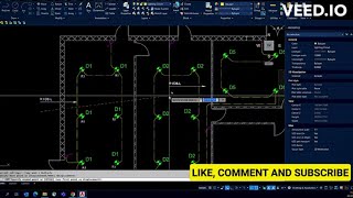 Lighting amp Power Circuiting In AutoCAD [upl. by Arimat74]