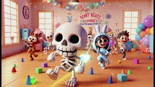 quotBony Beats  Chumbala Cachumbala Skeleton Dance  Cartoon Nursery Rhymes Songs [upl. by Wiltshire145]