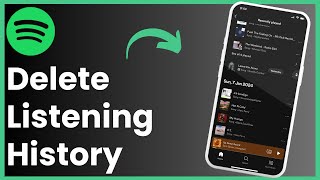 How To Delete Listening History On Spotify [upl. by Ariela689]