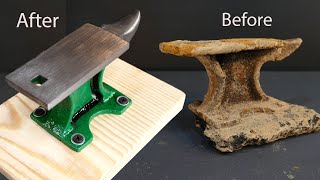 Fully Restoration Mini Anvil  How Restored Anvil [upl. by Leirvag961]