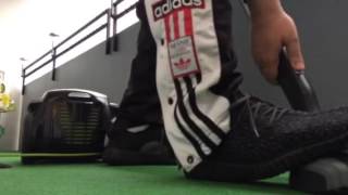 Vacuumcleaning with YEEZY Boost 350 on foot [upl. by Sixele]