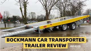 Bockmann Car Transporter Trailer AH 4320  Ask us about our Special Offers 01832 770 888 [upl. by Atiral516]