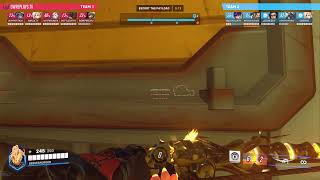 Cheating Hanzo Not Reall by BEESECHURGER — Overwatch 2 Replay QR2QK2 [upl. by Trah]