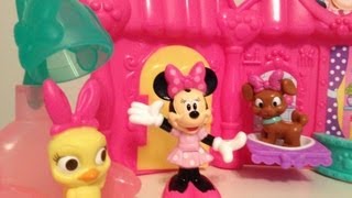 MINNIE MOUSE BOWTIQUE Pet Salon Unboxing and Review [upl. by Vania455]