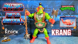 MOTU Origins Turtles of Grayskull KRANG figure Review [upl. by Elleinwad]