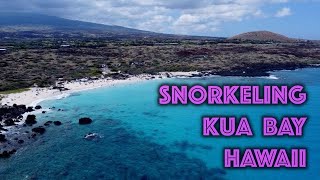 Snorkeling Review  Kua Bay Hawaii Big Island [upl. by Han]