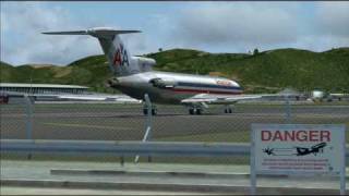 All American Boeing 727 TriJet Flight Simulator 9 [upl. by Davenport]