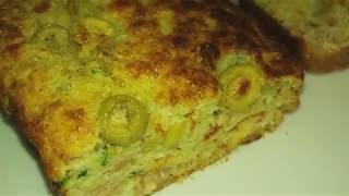 RECETTE DE CAKE SALÉ CUISINE MALIYA وصفة كاك مالح [upl. by Ahsercal]