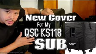 Cleaning amp Touch Up Paint on my QSC KS118 Sub  New Cover [upl. by Oirrad]