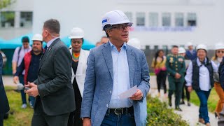 Presidente Petro en el evento Primera piedra del edificio de Bellas Artes de la Universidad Nacional [upl. by Miki]