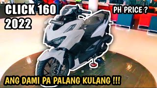 NEW HONDA CLICK 160 2022 VARIO 160 2022 FULL REVIEW PRICE AND SPECS [upl. by Yeliab]