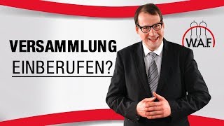 Darf die SBV eine Versammlung schwerbehinderter Menschen im Betrieb einberufen  Betriebsrat Video [upl. by Aylsworth]