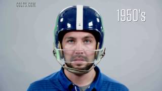 Through The Decades Football Helmet [upl. by Curtis138]