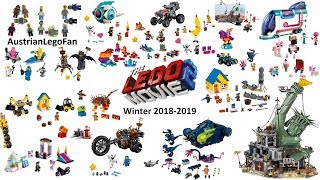 All The Lego Movie 2 Sets Winter 20182019  Compilation  Lego Speed Build Review [upl. by Anelrahs]