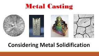 Metal Casting Part 2 Metal Solidification amp Chvorinovs Rule [upl. by Elem]