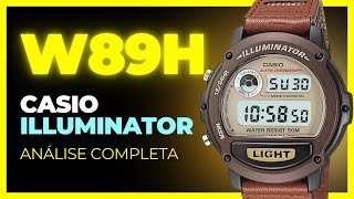 Descubra a Elegância e a Funcionalidade Análise do Relógio Casio W89H [upl. by Htehpaj]