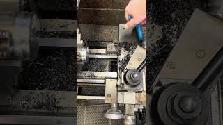 Cleaning a lathe [upl. by Pliner5]