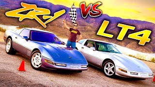 ZR1 vs LT4 Which C4 Corvette Is Faster  Better [upl. by Niuqauj]