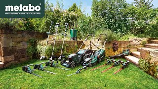 Metabo Akku Garten Range 2022 [upl. by Asyla]