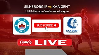 Silkeborg vs KAA Gent live voetbalwedstrijd vandaag Europa Conference League Live 2024 [upl. by Isteb]