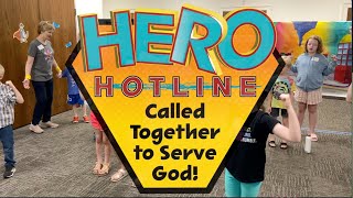 2023 VBS Highlights  Hero Hotline  Leawood UMC [upl. by Eirrab]