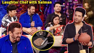 Bigg Boss 18 Live Feed Today Episode Laughter Chefs Inside in BB 18 Salman khan Krishna Bharti Comed [upl. by Gone]