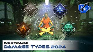 All damage types explained 2024  Warframe [upl. by Territus63]