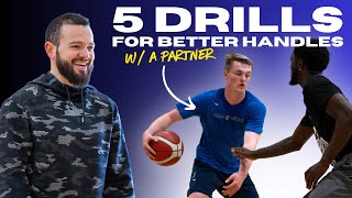 5 Partner Ball Handling Drills You NEED To Be Doing [upl. by Anailuy]