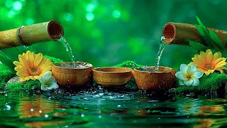 Relaxing Sleep Music with Bamboo Water Fountain  Reduce Stress Anxiety amp Depression 13 [upl. by Powell]