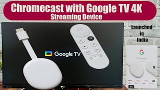 Chromecast with Google TV 4K Streaming Device Unboxing amp Review🔥🔥🔥  Best alternate of Fire TV Stick [upl. by Mathilde]