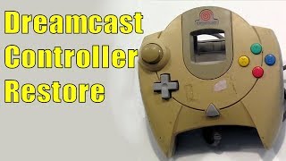 Sega Dreamcast Controller Cleaning amp Restoring [upl. by Orazal]