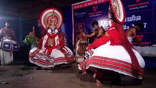 Bali Sugreeva yudham in Kathakali [upl. by Dianthe]