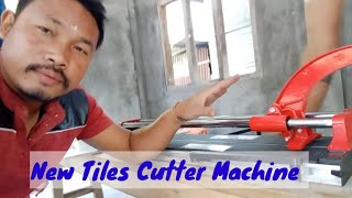 New Tiles Cutter Machine cmm vlog [upl. by Fromma]