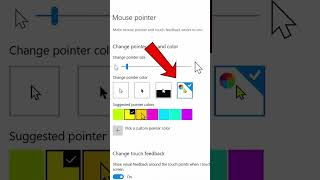 Change Color of Mouse Pointer in Windows [upl. by Aihtyc]